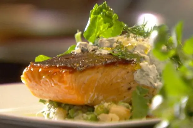 Salt and Pepper Salmon Recipe | Tyler Florence | Food Network