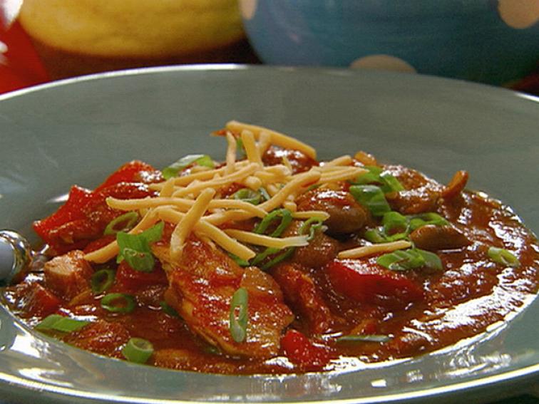 Quick-Fix Chicken Chili Mole Recipe | Robin Miller | Food Network