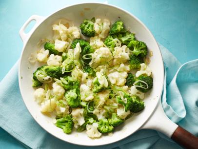 Food Network Kitchen's Orange Scented Broccoli And Cauliflower As seen on Food Network