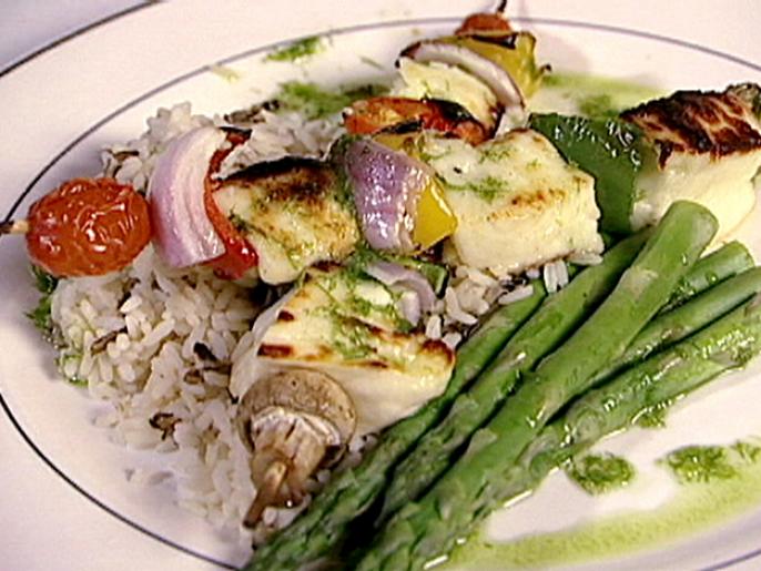 Halloumi Kabobs Recipe Food Network