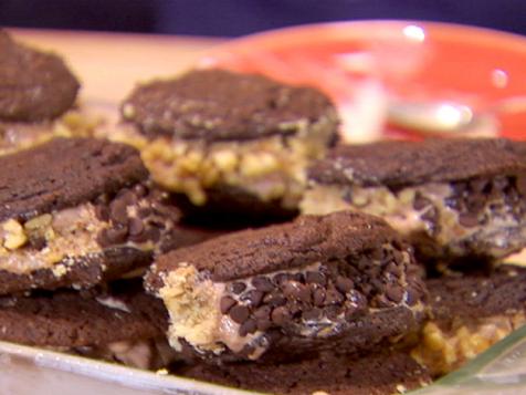 Triple Chocolate Ice Cream Sandwiches