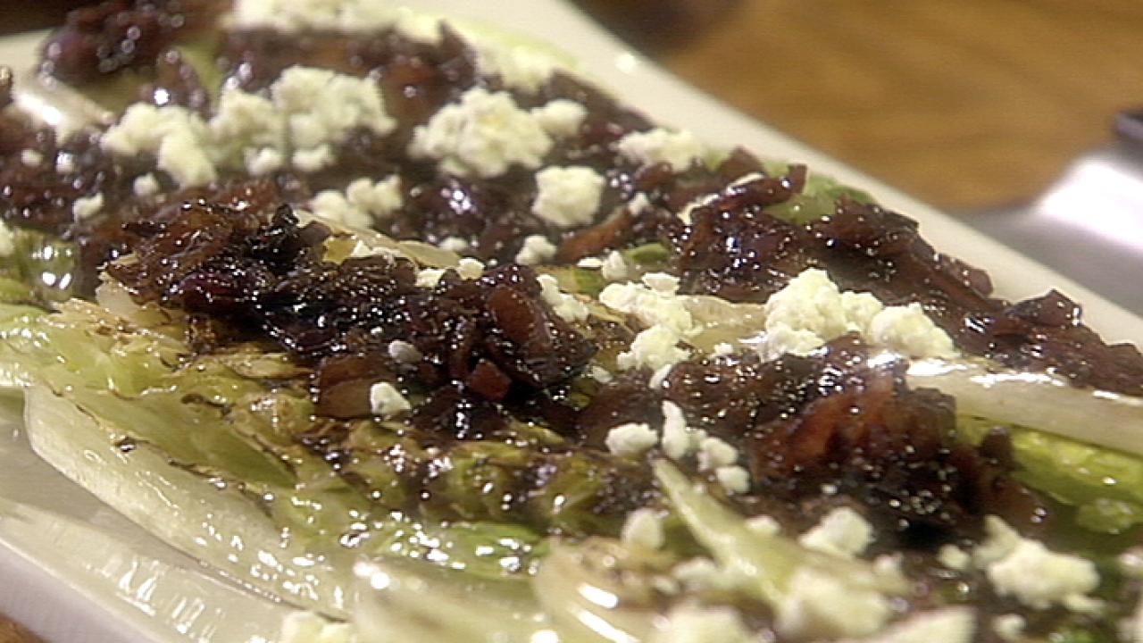 Blue Cheese Grilled Romaine