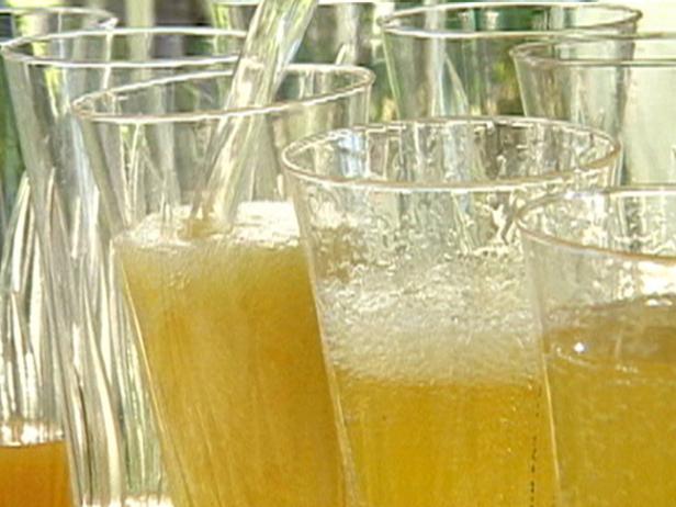 Killer Mango Champagne Cocktail