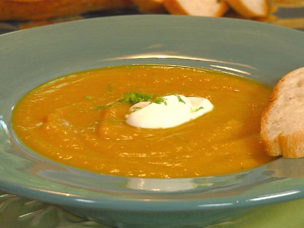 Curried Butternut Squash Soup image