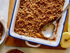 Try this comforting Apple Crumble with a crunchy, nutty topping from Food Network.