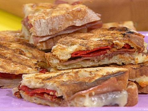 Spanish Style Pressed Ham and Cheese Sandwiches