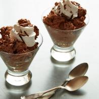 Bobby Flay’s Dark Chocolate Mousse.