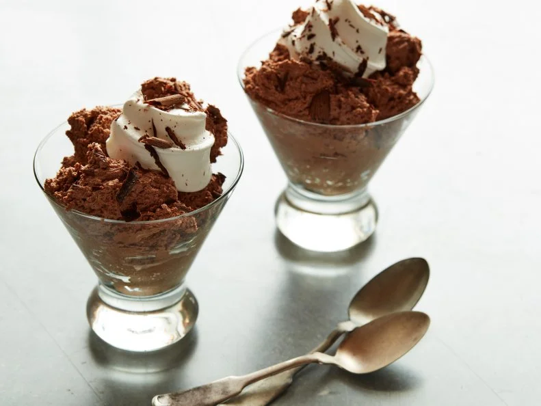 Bobby Flay’s Dark Chocolate Mousse.