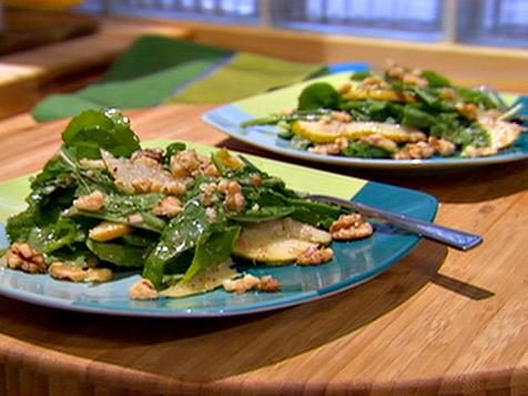 Arugula and Pear Salad with Dijon Sherry Vinaigrette