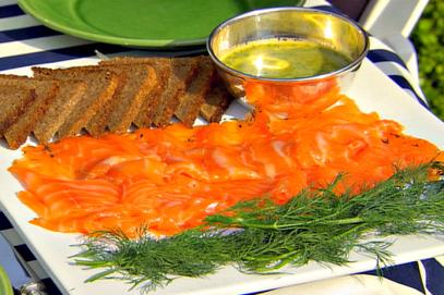 Gravlax with Mustard Sauce-image