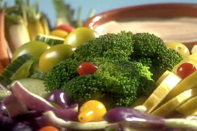 Veggie Basket with Smokey Ranch Dip