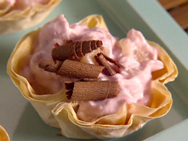 Mascarpone with Raspberry and Pineapple