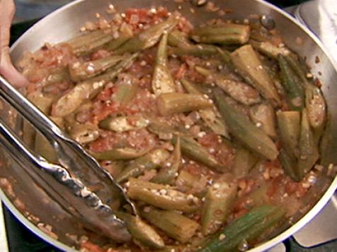 Okra and Tomatoes