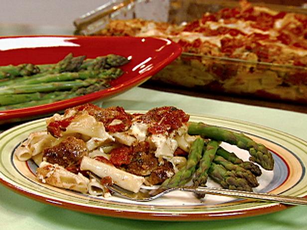 food recipe ziti network baked Sausage  with Turkey Robin Sweet Ziti Baked Miller  Recipe