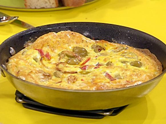 Olive Frittata Recipe | Rachael Ray | Food Network