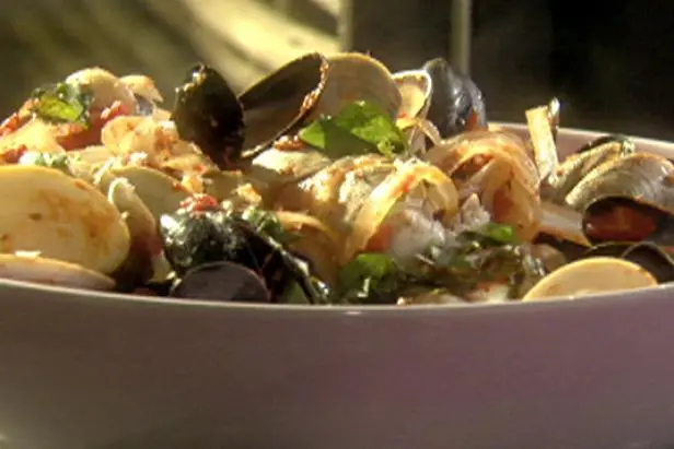 Linguine with Seafood Recipe | Emeril Lagasse | Food Network
