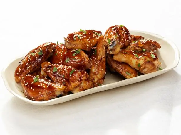 Teriyaki Chicken Wings Recipe | Tyler Florence | Food Network