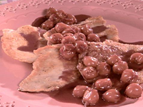 Turkey Cutlet with Tart Cherry Sauce