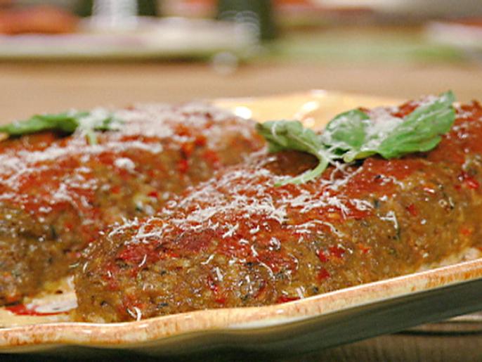 Italian Meatloaf Recipe Michael Chiarello Food Network