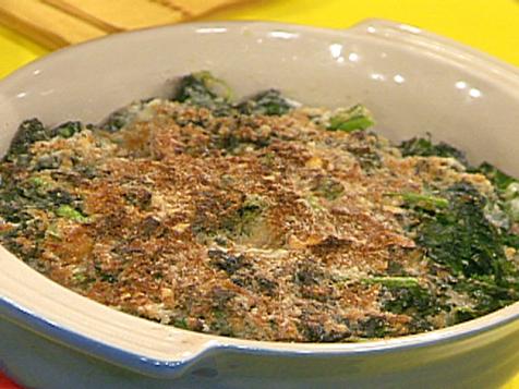 Kale Gratin with Pancetta