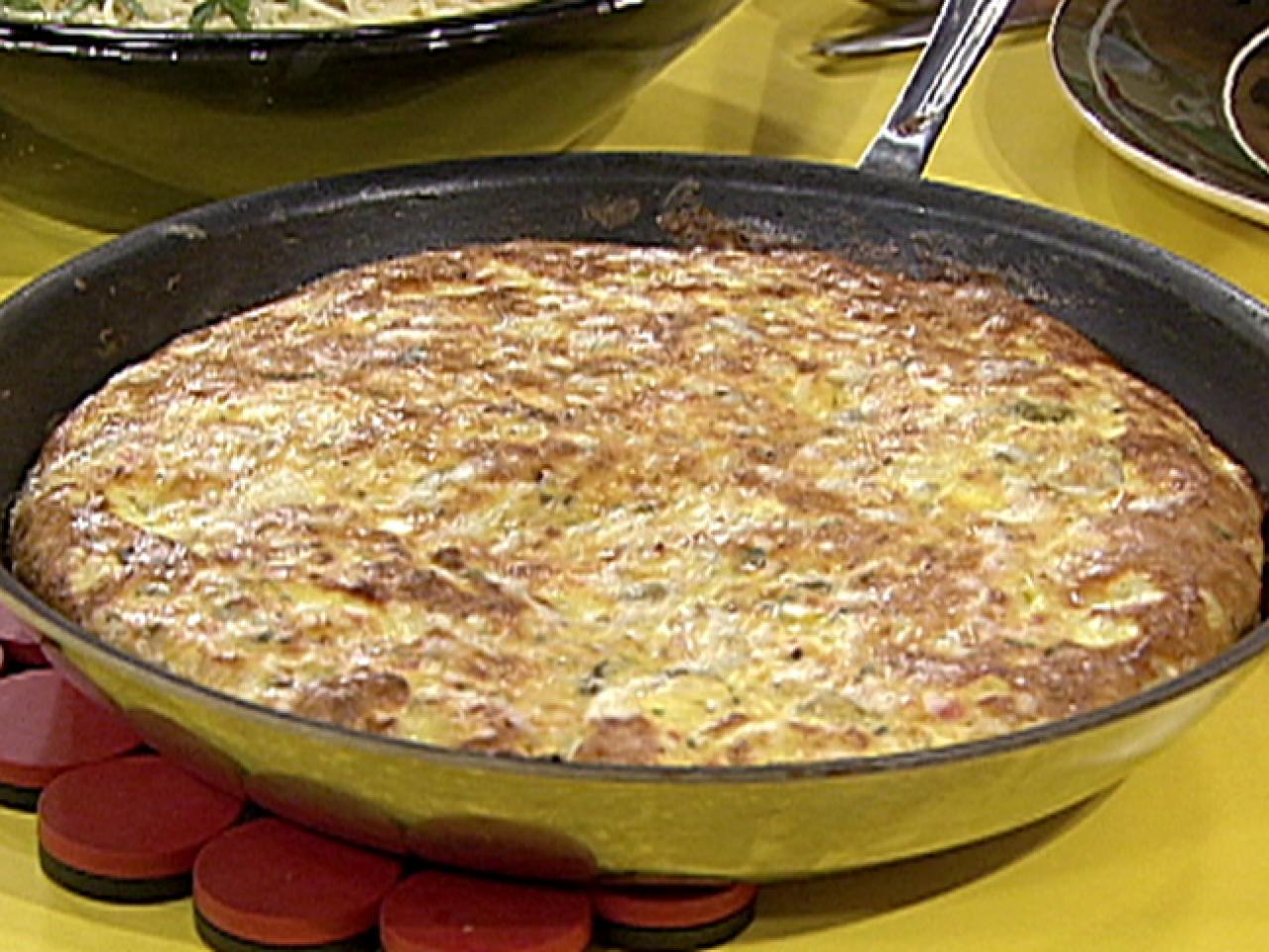 Deviled Frittata and Heavenly Angel Hair Pasta Recipe