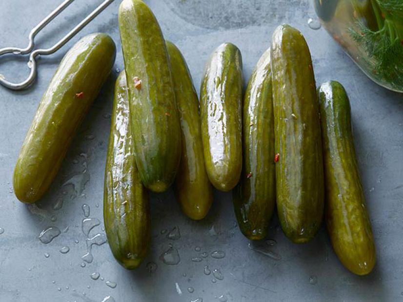 Pickled dill cucumber recipe