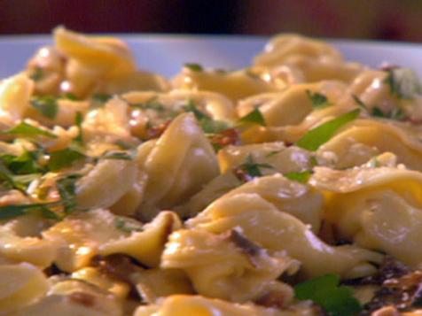 Cheese Tortellini with Porcini Pecorino Sauce