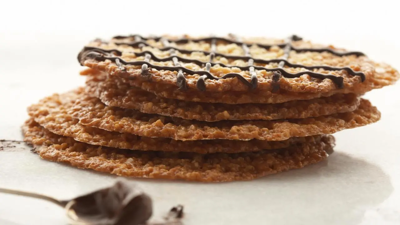 Almond Lace Cookies