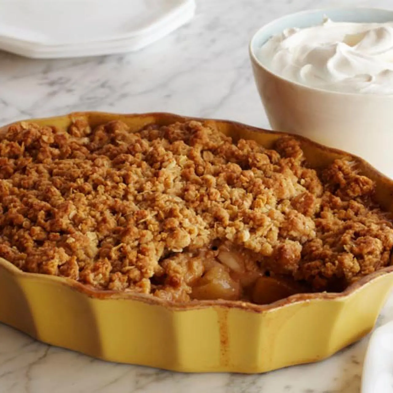 Apple and Pear Crisp Recipe | Ina Garten | Food Network
