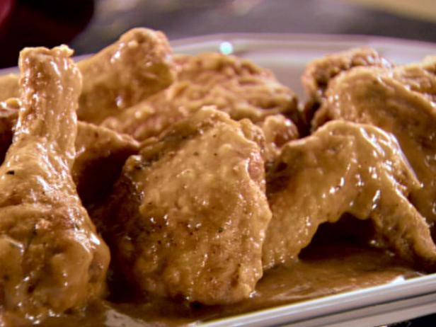 Smothered Chicken Wings Recipe
