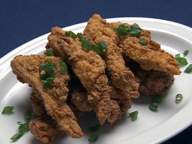 Buttermilk Marinated DeepFried Chicken Thighs Recipe Robert Irvine