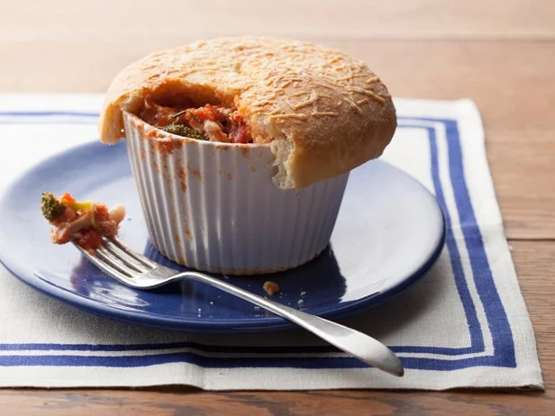 Giada De Laurentiis' Pizza Pot Pies for Food Network
