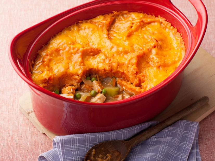 Turkey Sweet Potato Shepherd S Pie And Cran Applesauce Sundaes