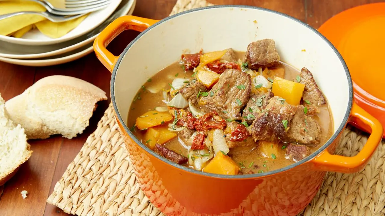 Beef and Butternut Squash Stew