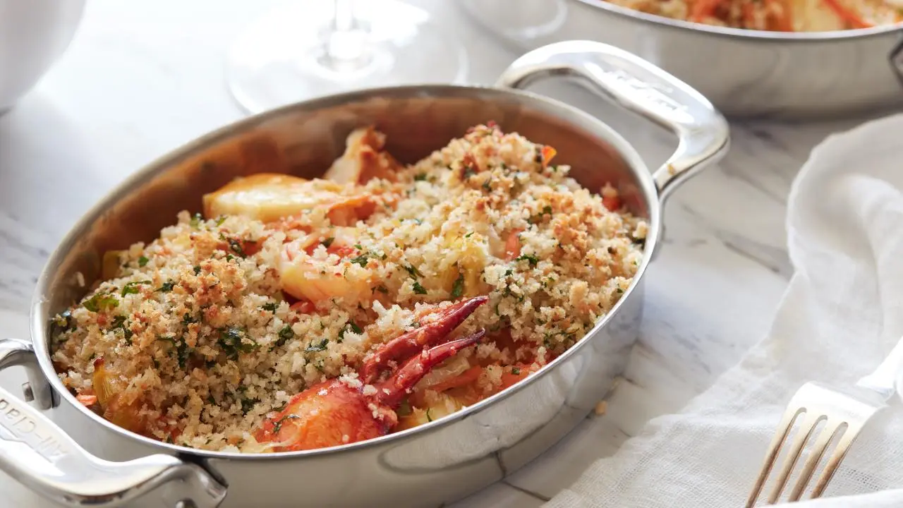 Seafood Gratin