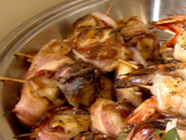Caramelized Day Boat Scallops Wrapped in Bacon Recipe ...