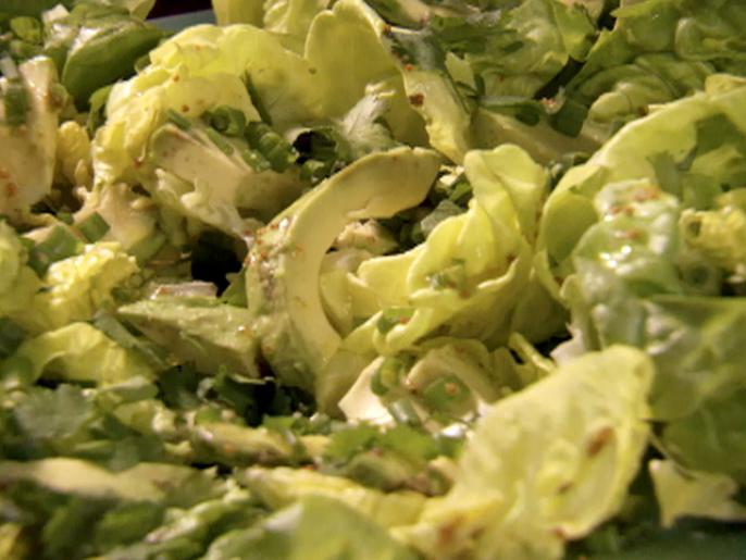 Boston Lettuce Avocado Salad and Lime Dressing Recipe Dave Lieberman
