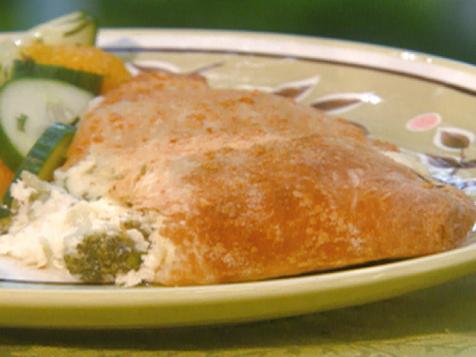 Broccoli and Cheese Calzone