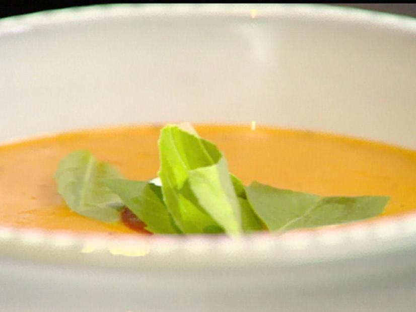 Roasted Tomato Soup Recipe Tyler Florence Food Network