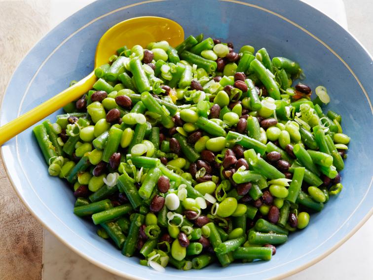 Asian-Style 3 Bean Salad Recipe | Ellie Krieger | Food Network