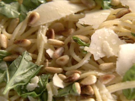 Pasta with Unpestoed Pesto