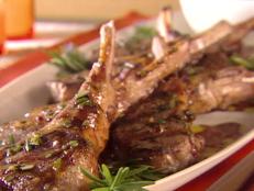 I like the tanginess of the reduced wine with the lamb.