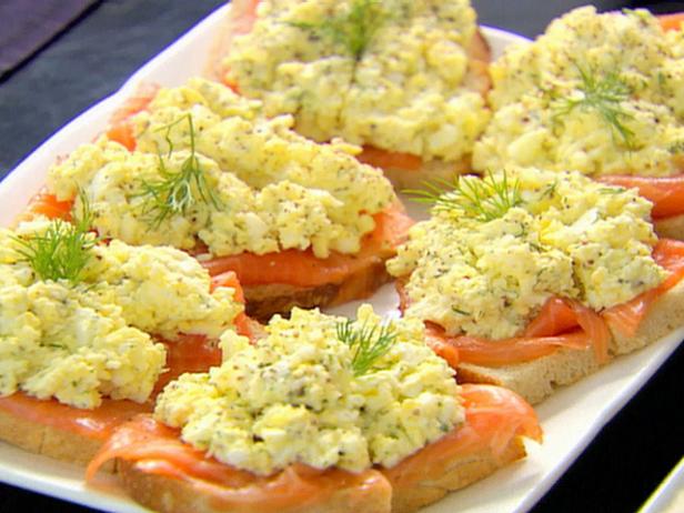 Smoked Salmon and Egg Salad Tartines image