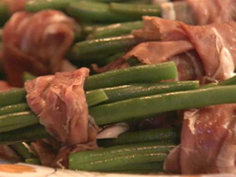 Beans Wrapped in Prosciutto