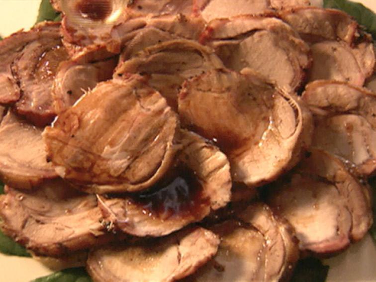 Loin of Pork with Bay Leaves Recipe Nigella Lawson Food Network