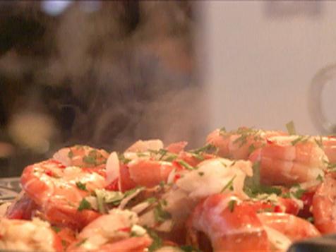 Shrimp with Garlic and Chili Pepper