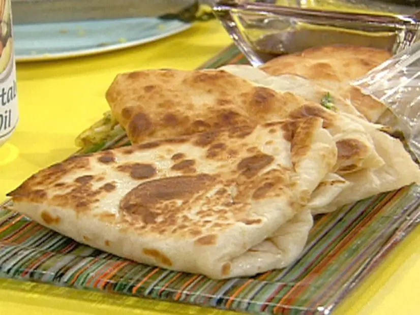 Scallion and Egg Pancakes Recipe | Rachael Ray | Food Network Scallion and Egg Pancakes