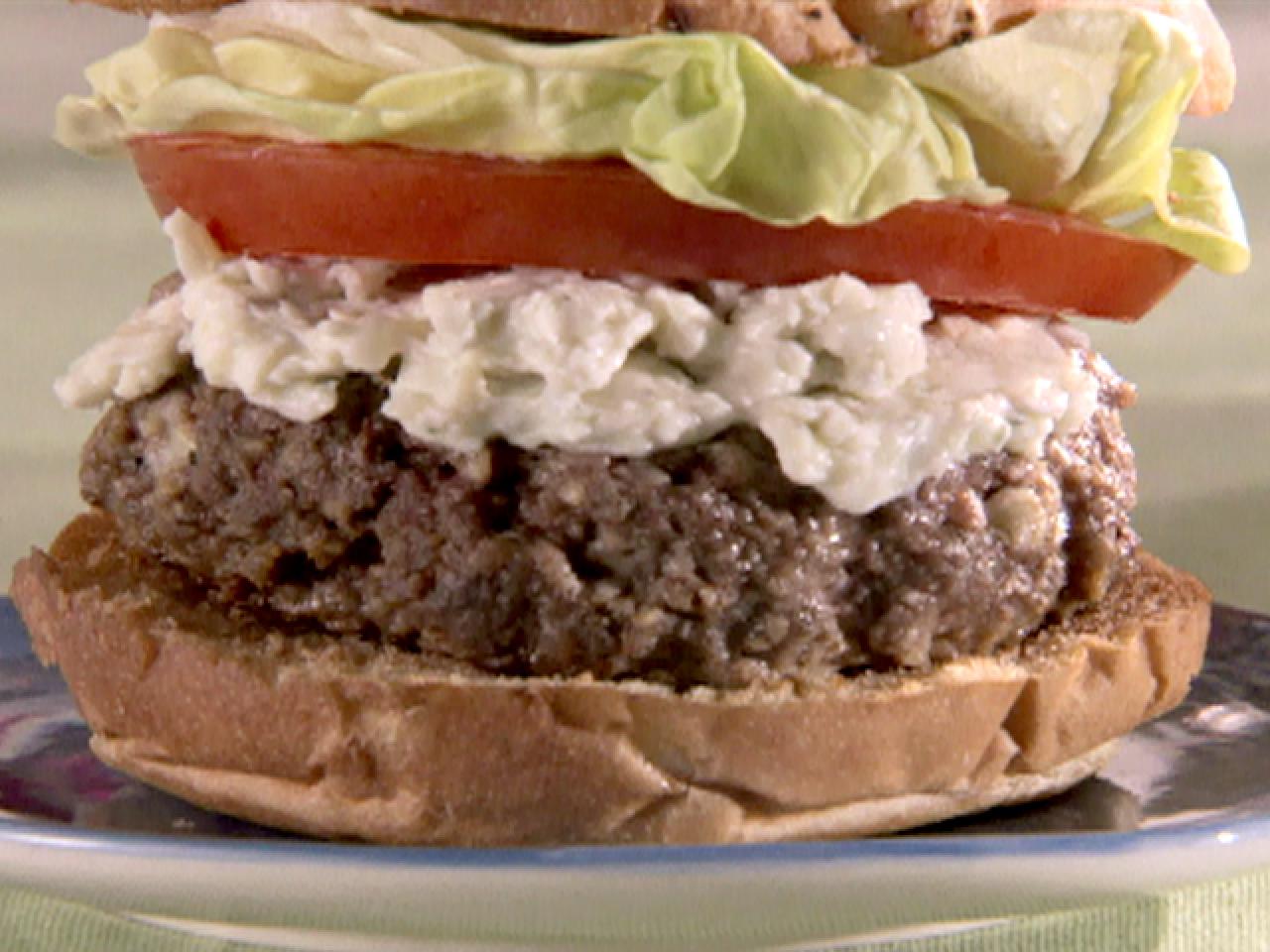 Bacon and Blue Cheese-Stuffed Burgers Recipe