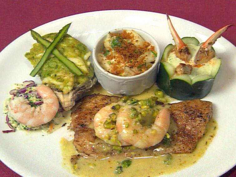 Rebuilt Louisiana Seafood Platter Recipe Food Network