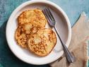 Description: Darina Allen's Boxty Pancakes. Keywords: Potatoes, White Flour, Baking Soda, Buttermilk, Butter.
